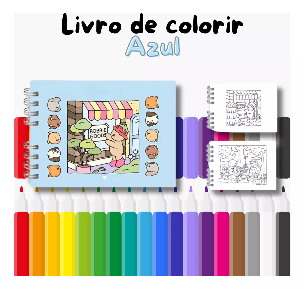 Kit 3 Livros Bobbie Goods 3 Versões Capa Dura